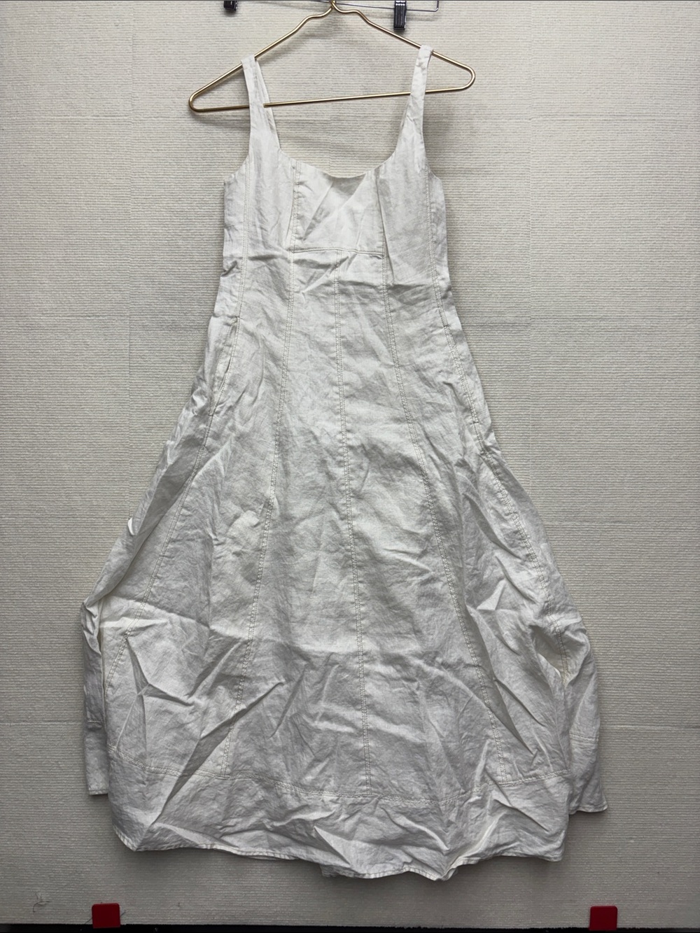 Tommy Hilfiger X Sofia Richie Grainge 2 Classic cream Linen A-Line Dress